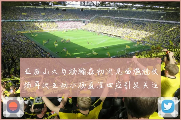 亚历山大与杨瀚森初次见面尴尬收场再次互动小杨羞涩回应引发关注