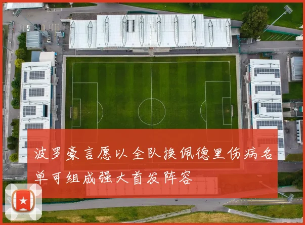 波罗豪言愿以全队换佩德里伤病名单可组成强大首发阵容